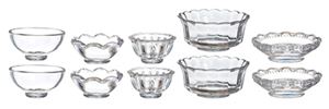 AZG8295 - Glass Bowls, Set Of 10