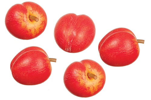AZG8402 - Red Peaches/5Pcs