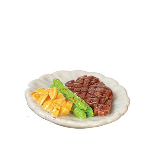 AZG8527 - Steak, Asparagus, Potatoes