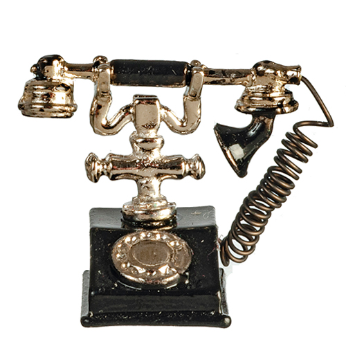 AZG8638 - Classic Telephone, Black