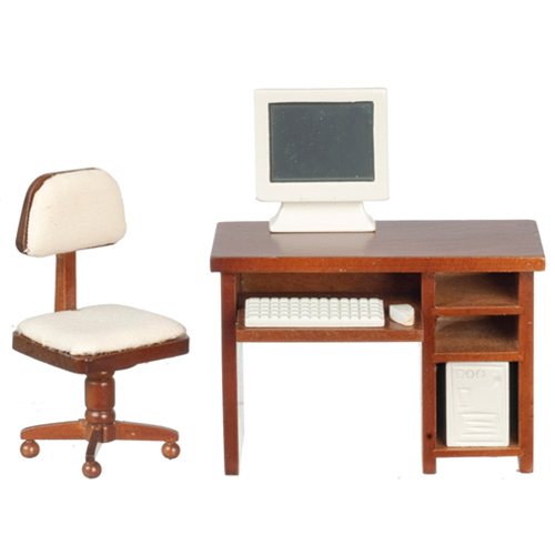 AZGA0201W - Computer Desk/Walnut