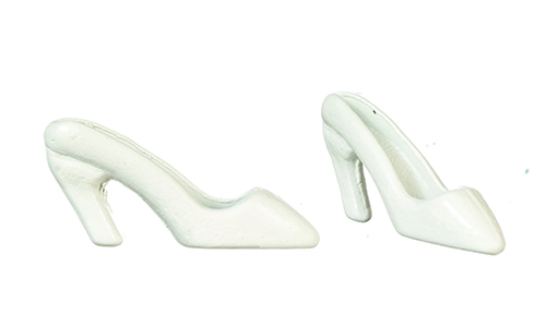 AZGS4013 - Mini High Heel Shoes, White