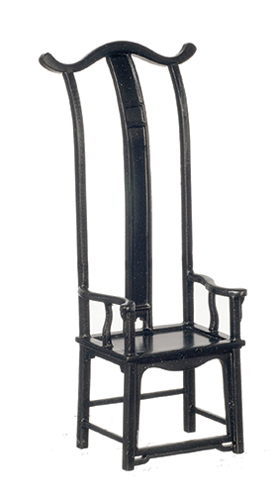 AZJJ05046BK - Art Deco Chair/Black