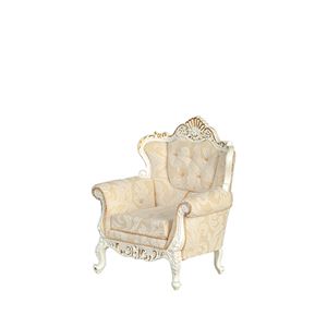 AZJJ09031IWG - Victorian Armchair/White