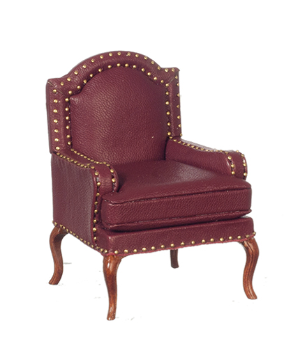 AZJJ31056WN - Upholstered Armchair/Red