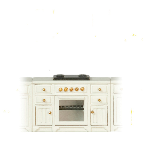 AZJJS09038W - 1/2In Kitchen Stove/White