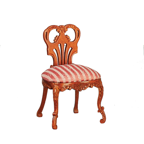 AZJY13101 - Side Chair Mauve Stripe