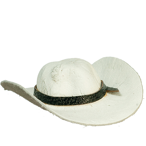 AZM0023 - Cowboy Hat/White