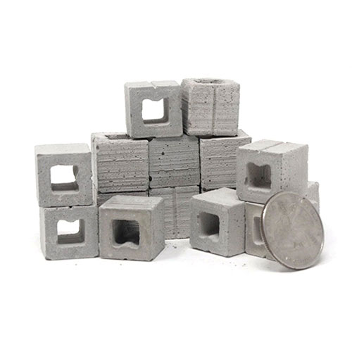 AZMM0041 - Half Cinder Blocks(15Pk)