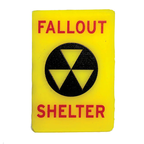 AZMM0104 - Fallout Shelter Sign