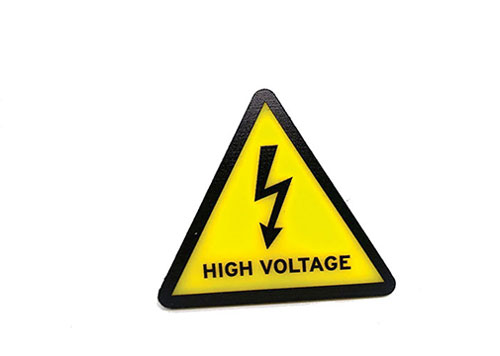 AZMM0109 - High Voltage Sign
