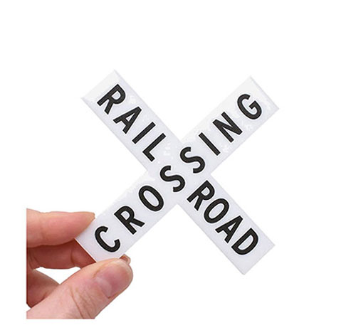 AZMM0118 - Railroad Crossing X Sign