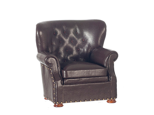 AZP6065 - Churchill Chair/Br.Leathr