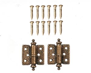 AZS1508 - Hinges W/12 Pins/Ant.Br/2