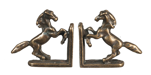 AZS1517A - Horse Bookends/Ant.Bras/2
