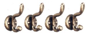 AZS3093 - Coat Hooks/Brass/4