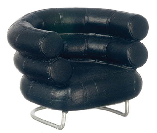 AZS8008B - Barrel Chair, Black