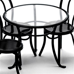 AZS8509 - Patio Table, Black