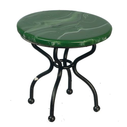 AZS8514 - Black Marble Top Table