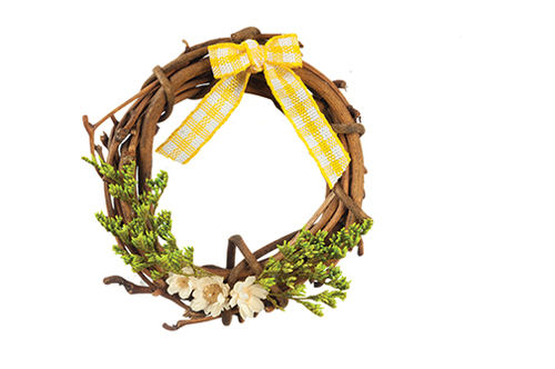 AZSH0043 - Discontinued: Wreath/Yellow