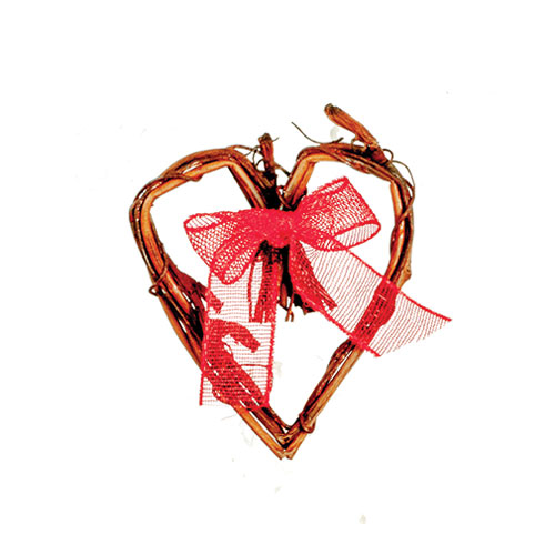 AZSH0117 - .Heart Wreath