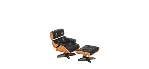 AZT0262 - 1/2In Lounge Chair/Ott/Bl