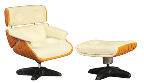 AZT0270 - 1/2In Lounge Chair/Ott/Cr