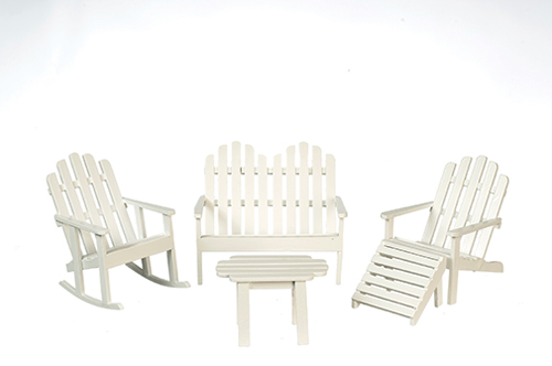 AZT0536 - Adirondack Furniture/5/White/Cs