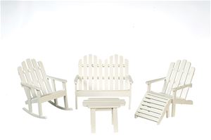 AZT0536 - Adirondack Furniture/5/White/Cs