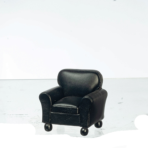 AZT2008 - Rs Leather Armchair, Black