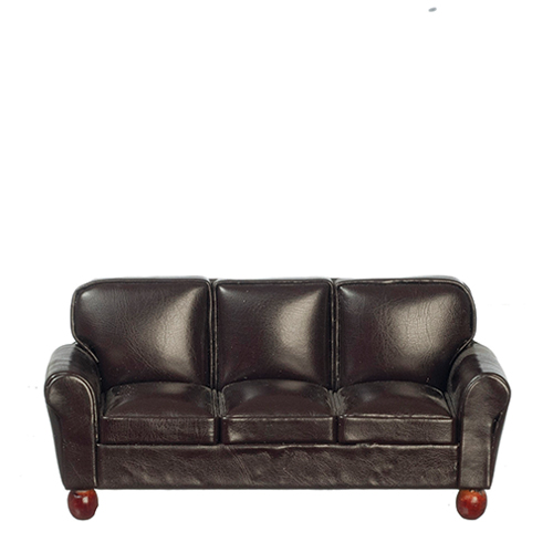 AZT2010 - Rs Leather Sofa, Brown