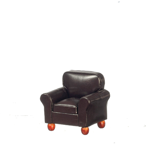 AZT2012 - Rs Leather Armchair, Brown