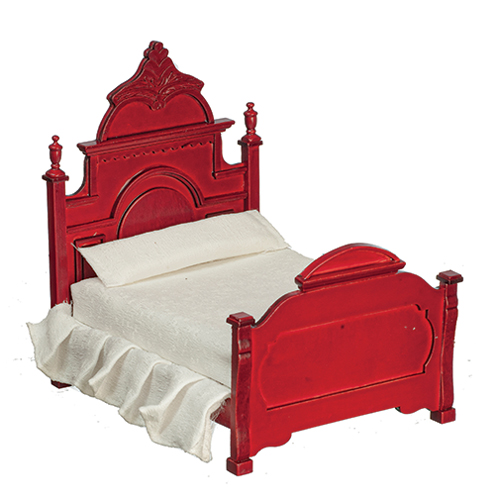 AZT2042 - Rs Victorian Bed, Mahogany