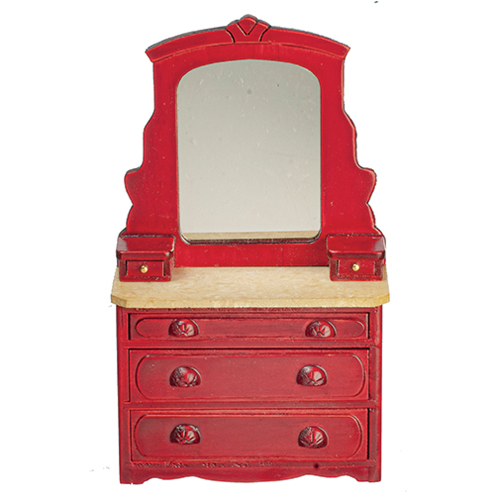 AZT2043 - Rs Victorian Dresser, Mahogany