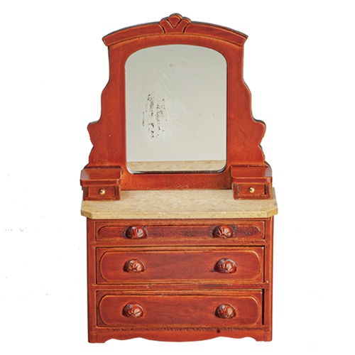 AZT2047 - Rs Victorian Dresser, Walnut