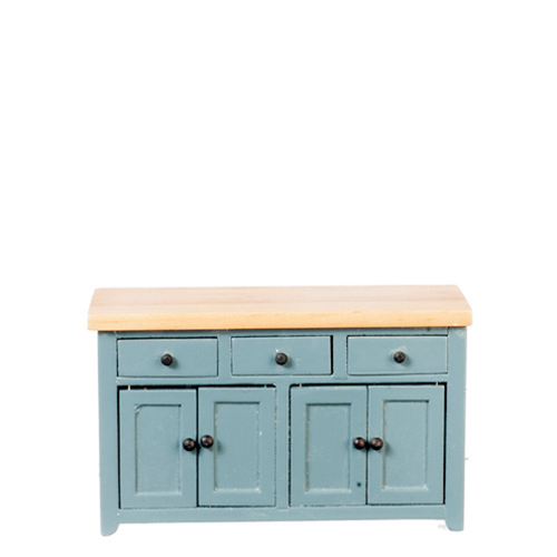 AZT2635 - Rs Kitchen Counter, Blue/Oak