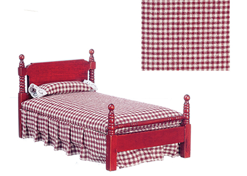 AZT3143 - Single Bed, Mahogany