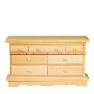 AZT4645 - Dresser with Drawers, Unfinished