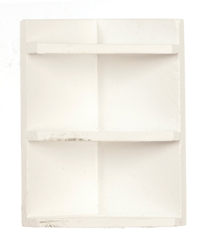 AZT5359 - Corner Shelf, White