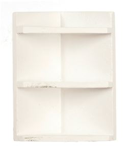 AZT5359 - Corner Shelf, White