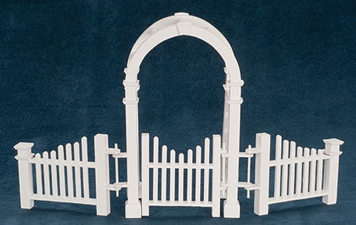 AZT5369 - Discontinued: Arbor With Gate And Fence