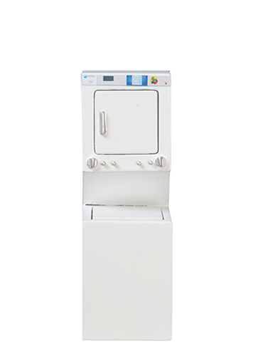 AZT5493 - Stacked Washer and Dryer, White