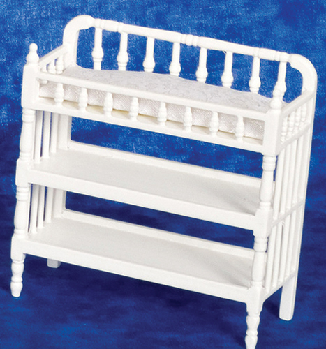 AZT5547 - Victorian Changing Table, White