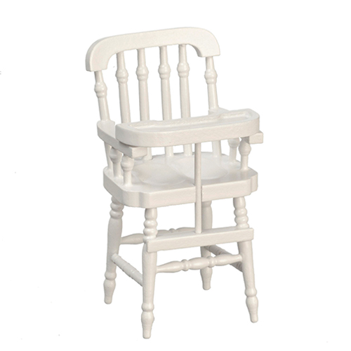 AZT5548 - Victorian High Chair, White