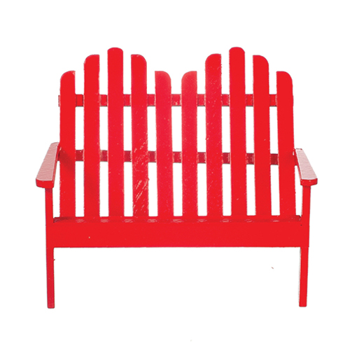 AZT5705 - Adirondack Double Chair, Red