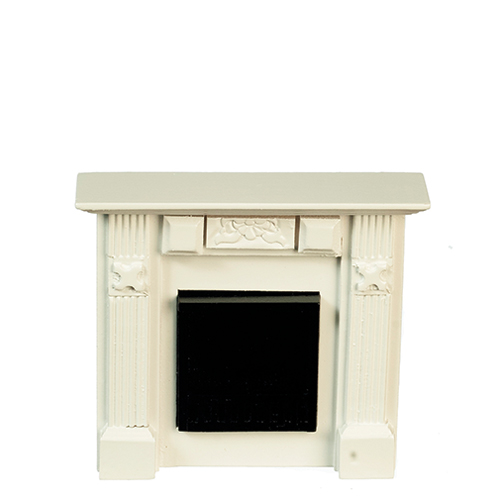 AZT5744 - Elizabeth Fireplace, White