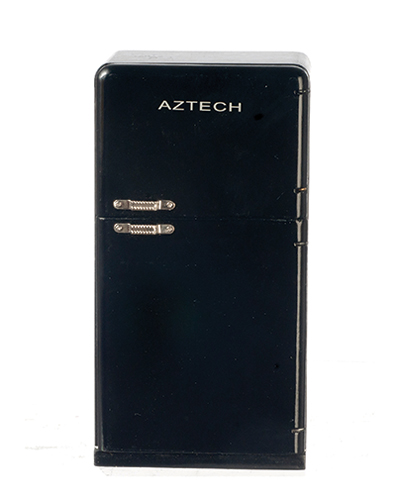 AZT5856 - 1950&#39;S Refrigerator, Black
