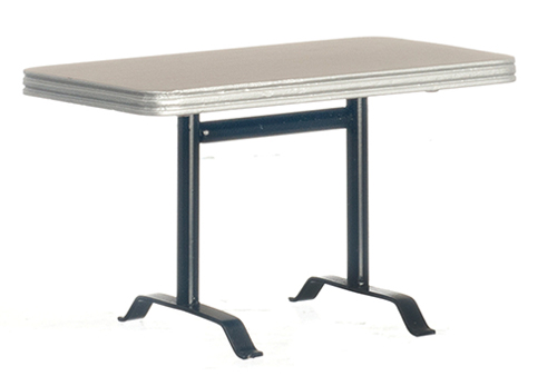 AZT5932 - 1950&#39;S Booth Table, Silver