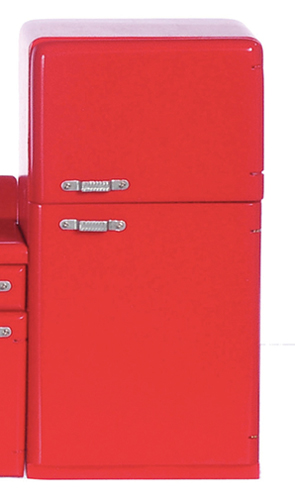 AZT5956 - 1950&#39;S Refrigerator, Red