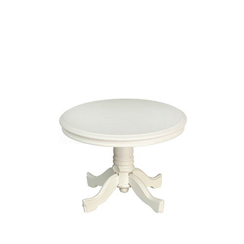 AZT6059 - Round Kitchen Table, White